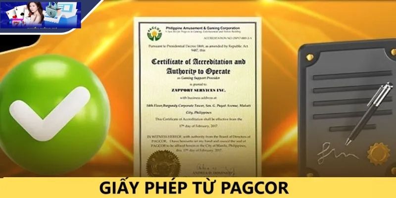 Được cấp phép cá cược hợp pháp