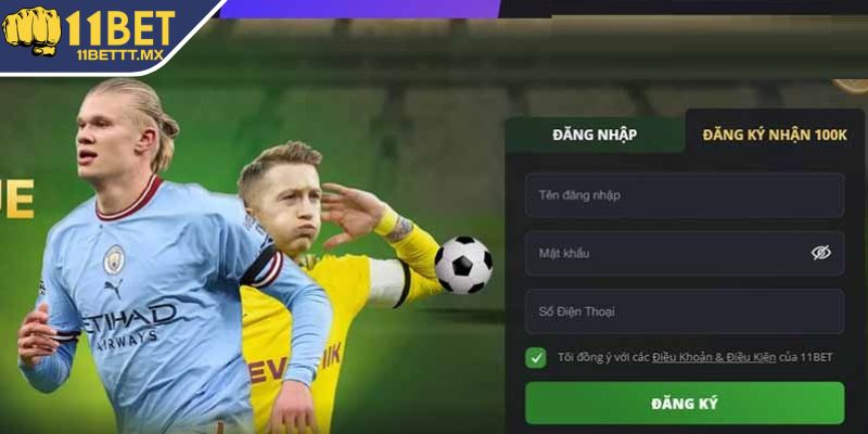 5 bước đăng ký 11BET dễ dàng